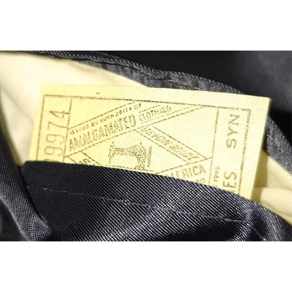 Brooks Brothers Brooksgate Charcoal Pinstripe Wool 3 Button Jacket Suit 41XL